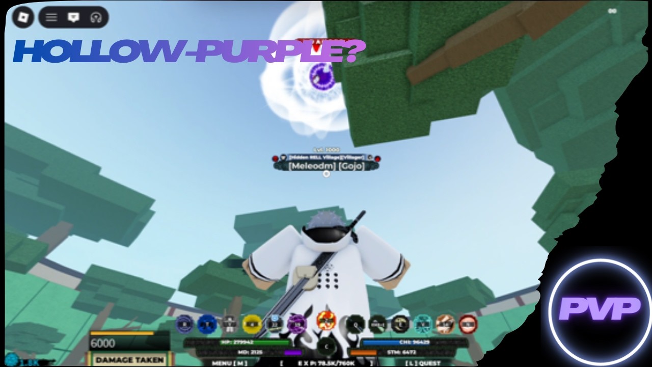 A Gojo build_Shindo life pvp :)