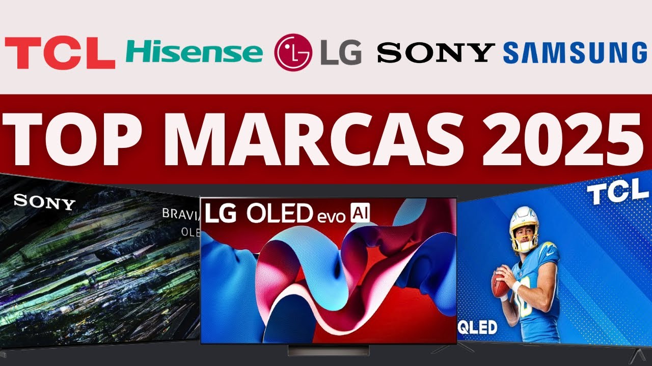Mejores MARCAS DE TELEVISORES 2025 (Ranking Mejores TV 2025)🏆