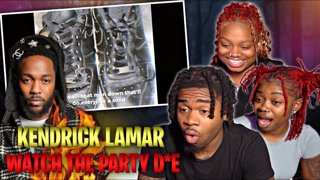 KENDRICK STILL GOING!? Kendrick Lamar - Watch The Party Die (Black Air force) | REACTION