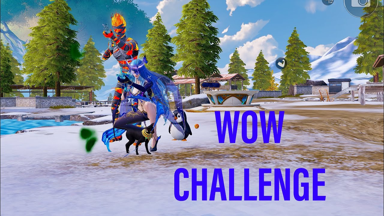 WOW CHALLENGE PUBG MOBILE. Пабг Мобайл