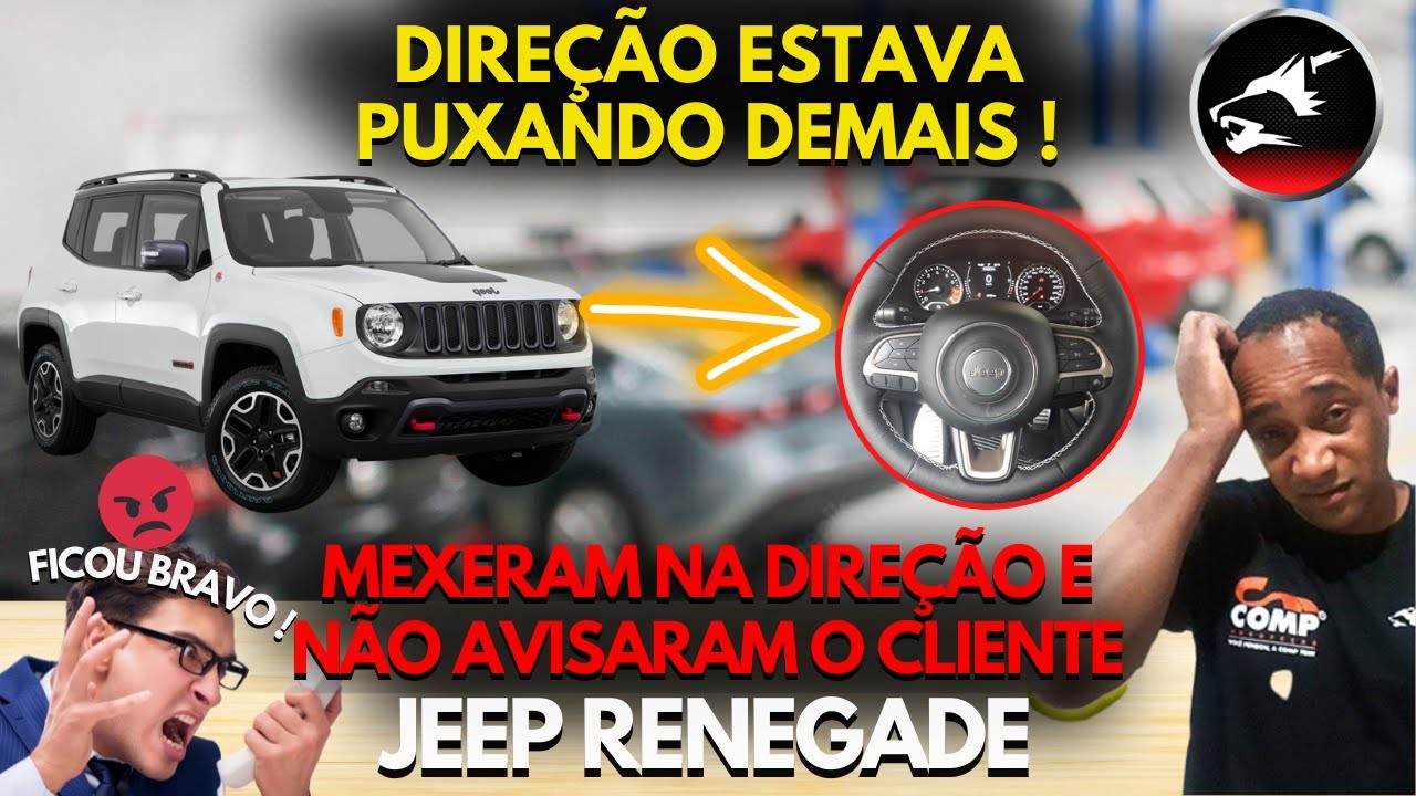 RENEGADE PUXANDO A DIREÇÃO DEMAIS, MEXERAM SEM O CLIENTE SABER !