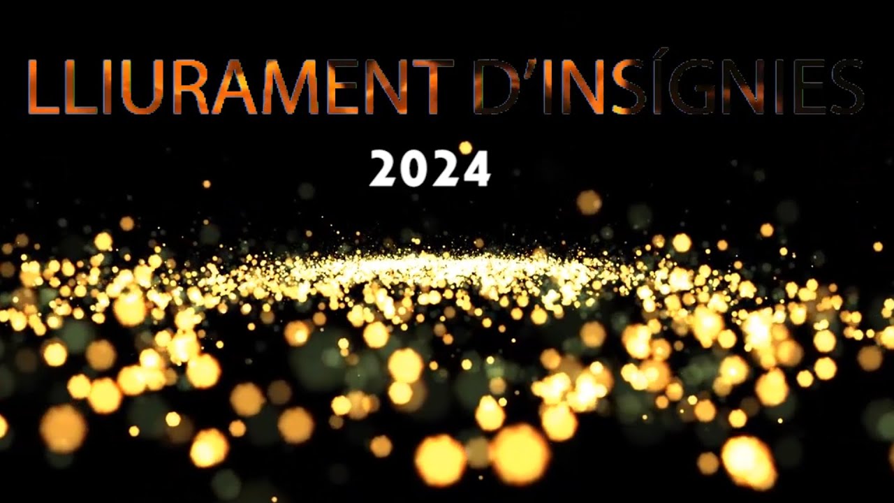 Lliurament Insignies 2024