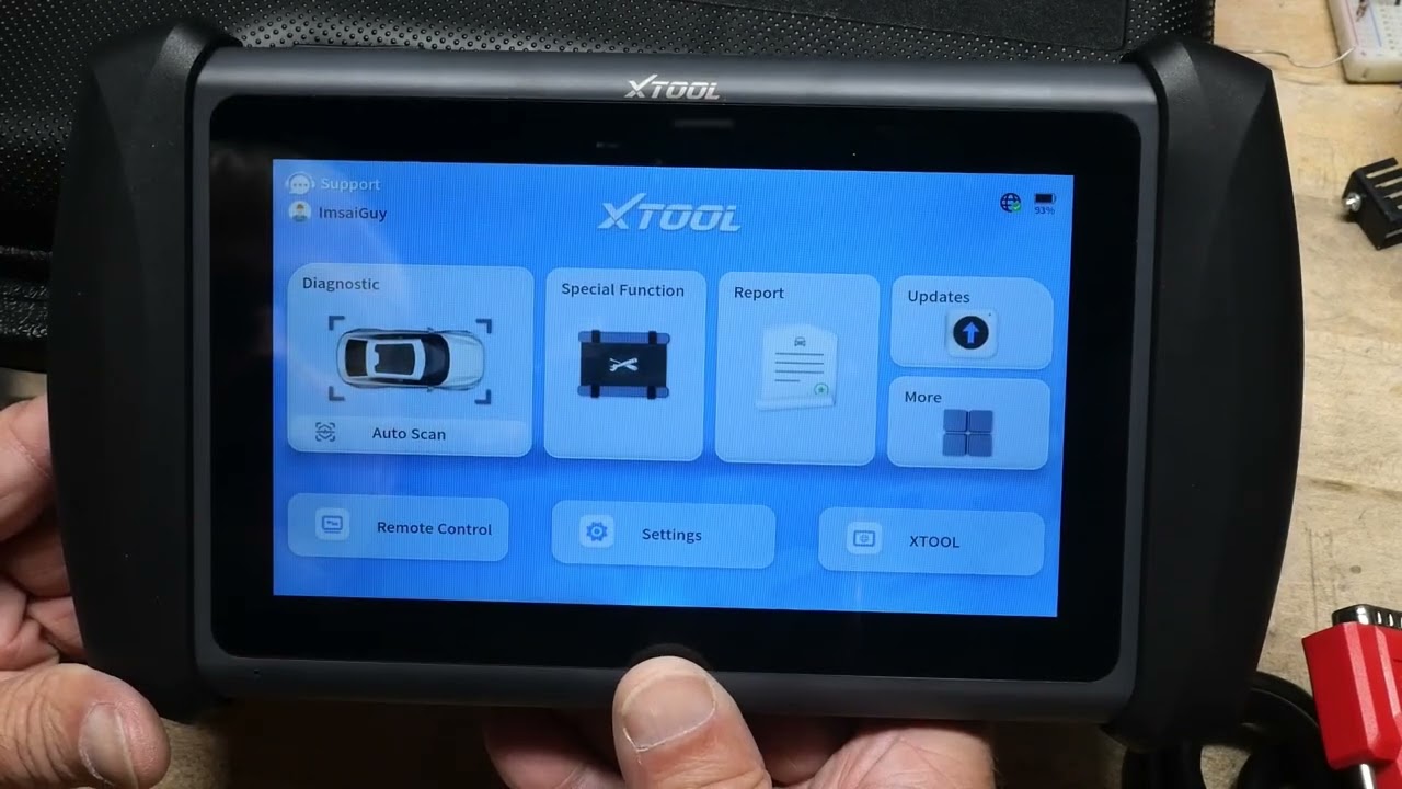 #2504 XTOOL IP616 Bidirectional OBD2 Scanner with Active Tests