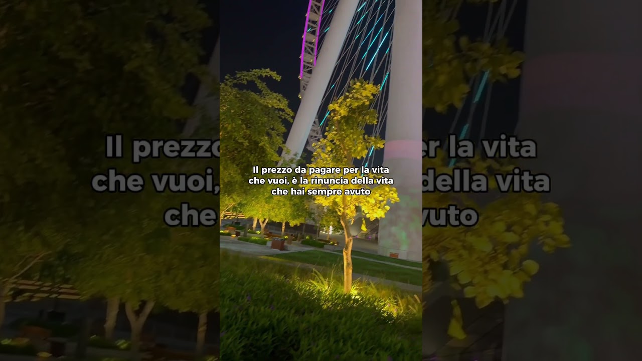 Ecco quanto costa la vita dei tuoi sogni #motivazione