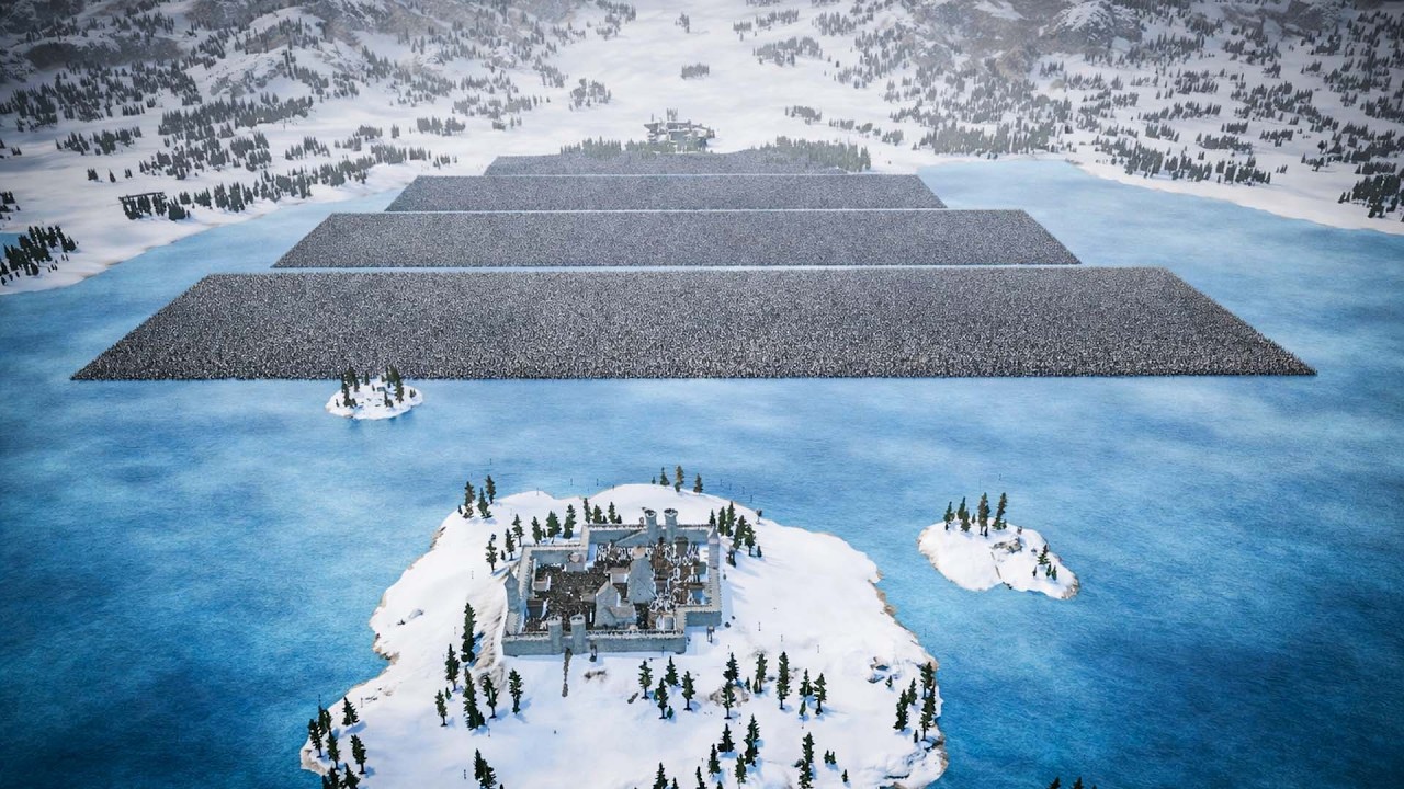 1,000,000 BEASTMEN CHARGE ACROSS A VIKING WINTER MAP — YODA AND 87K JEDI ARE WAITING | UEBS2