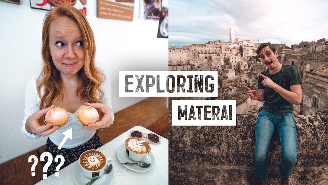 We Found Italy&rsquo;s MOST BEAUTIFUL City! - Cave Homes, Delicious Food & More! (Matera)