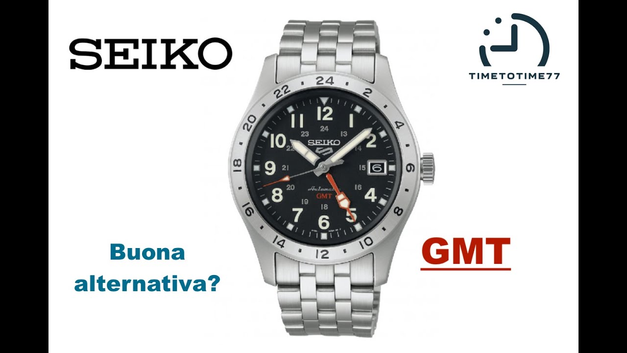 SEIKO 5 GMT FIELD: ne vale la pena?