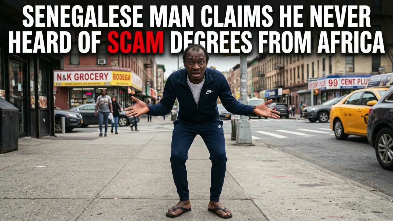 Senegalese Man Claims He Never Heard of Scam Degrees From Africa