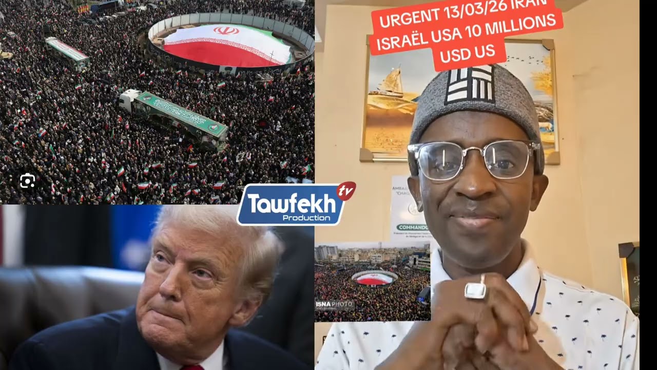 🔴il'heure est grave nfo Guerre Iran israël Amérique le 13/03/26  COMMANDO BAYE N2