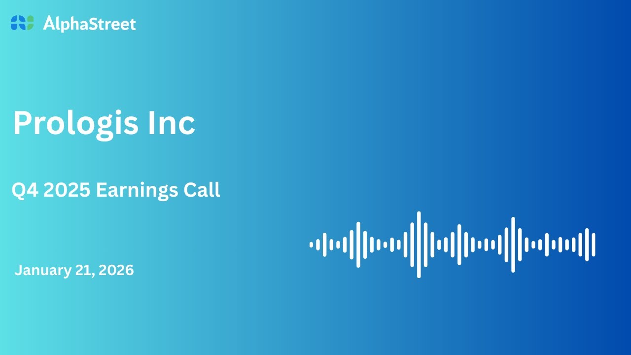 PLD Stock | Prologis Inc Q4 2025 Earnings Call