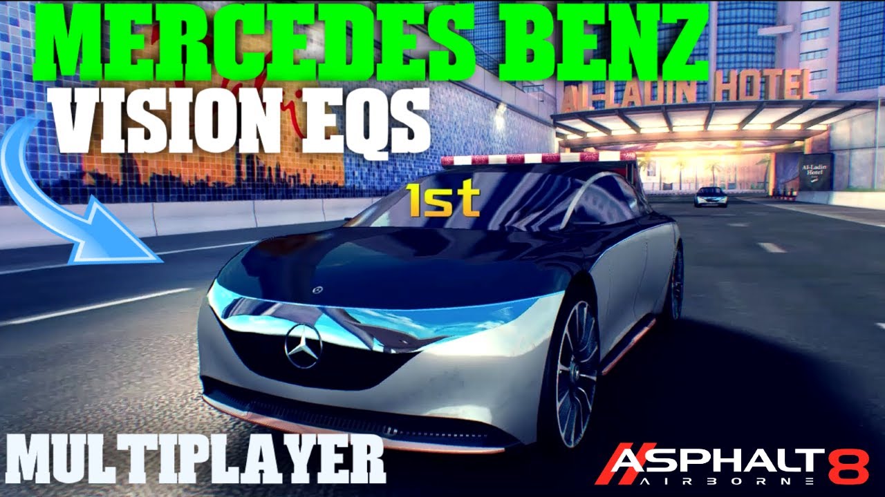 MAKE NO MISTAKE! // Asphalt 8 Airborne: Mercedes-Benz Vision EQS Multiplayer test