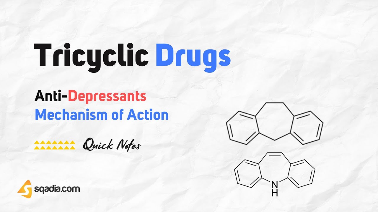 Anti-Depressants Mechanism of Action | Tricyclic Drugs