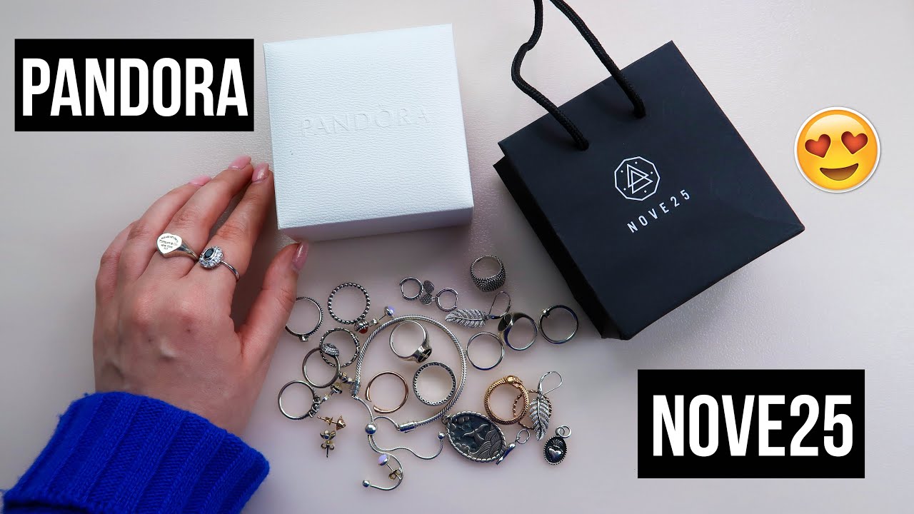 LA MIA COLLEZIONE DI GIOIELLI // Pandora & Nove25 💍😍