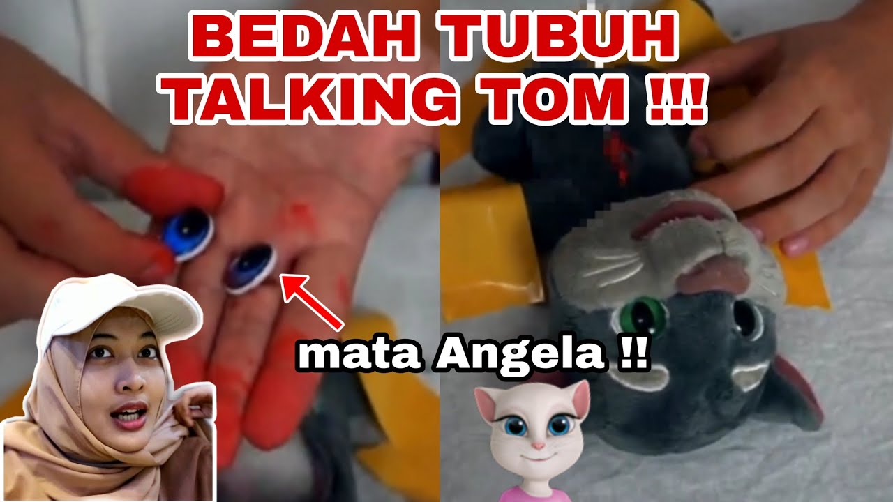 BED4H TUBUH TALKING TOM DI JAM 3 PAGI !! ISI NYA ?? - REACTION YOUTUBER RUSIA !