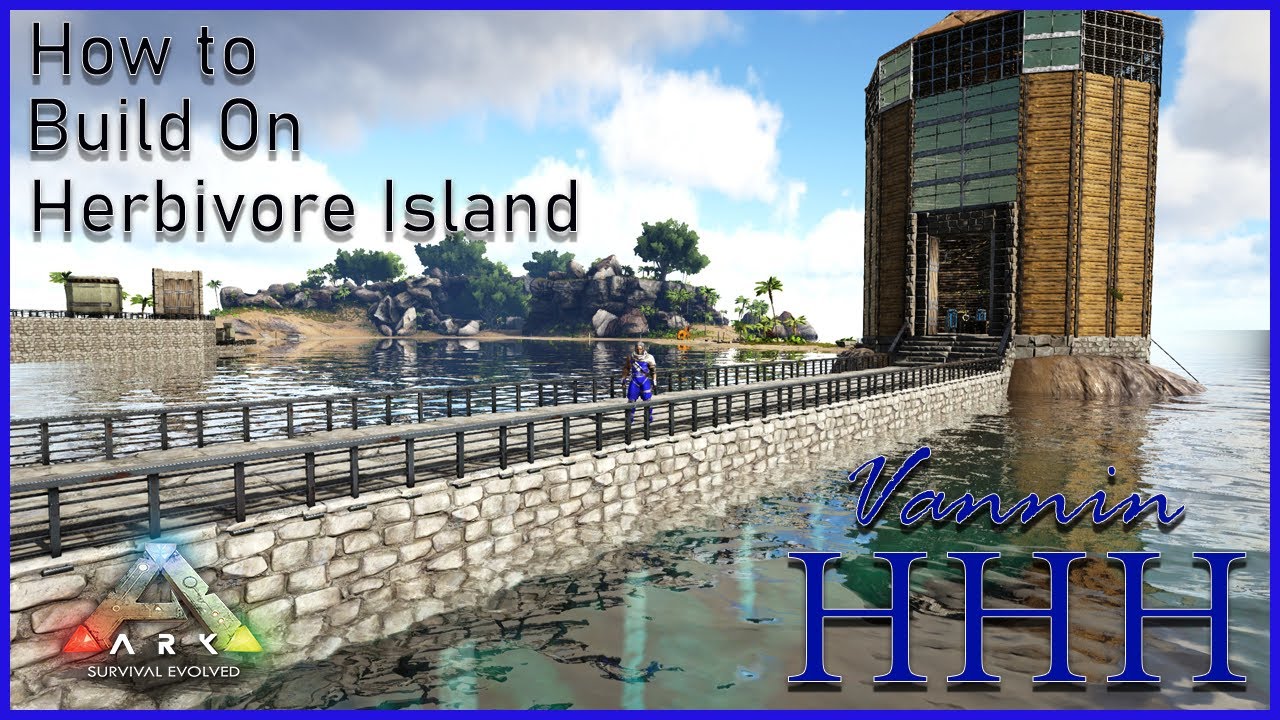 How to Build on Herbivore Island Build - Ark: Survival Evolved PC Xbox PS4