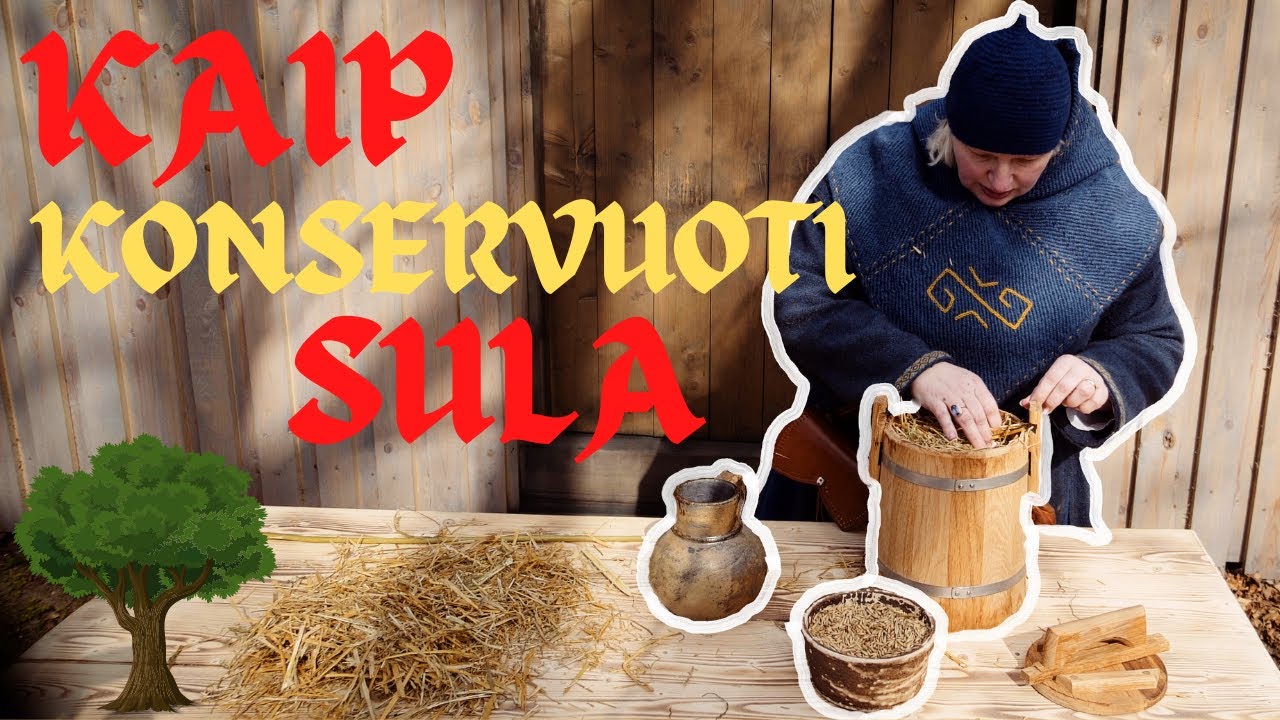 Kaip konservuoti SULA?