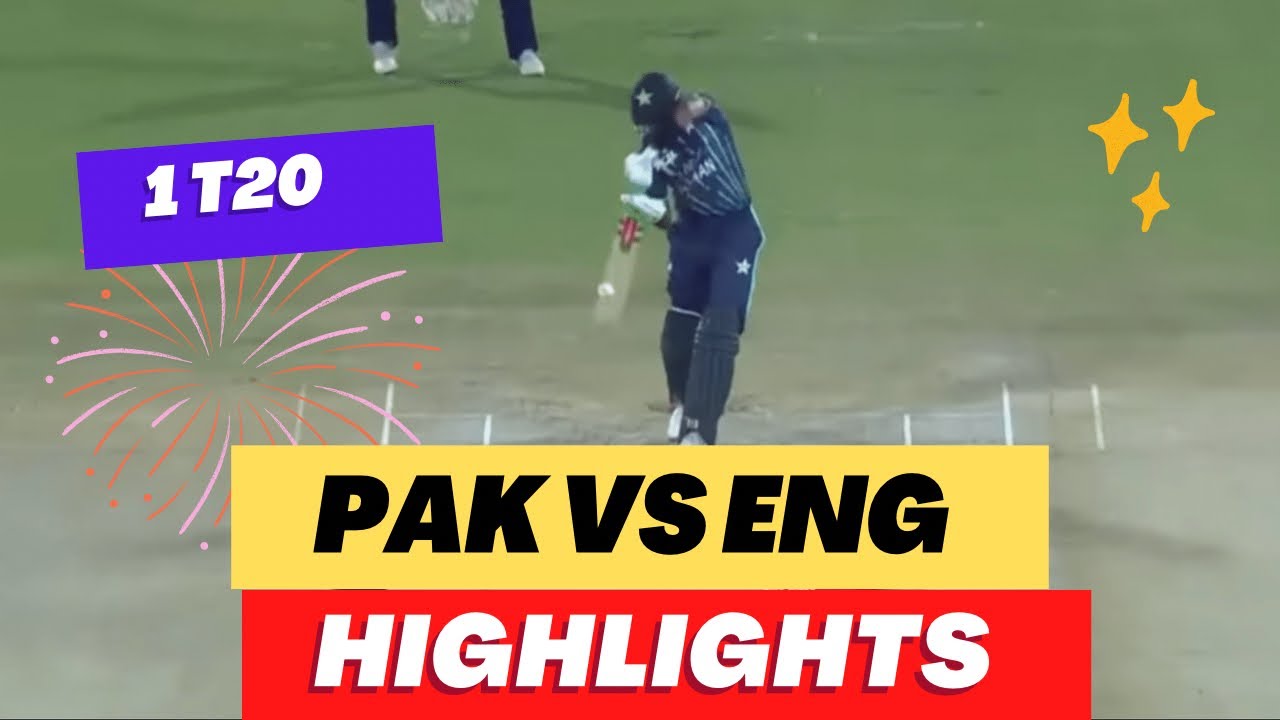 Pakistan vs England 1st t20 highlights|Babar Azam and Rizwan power play bating highlights