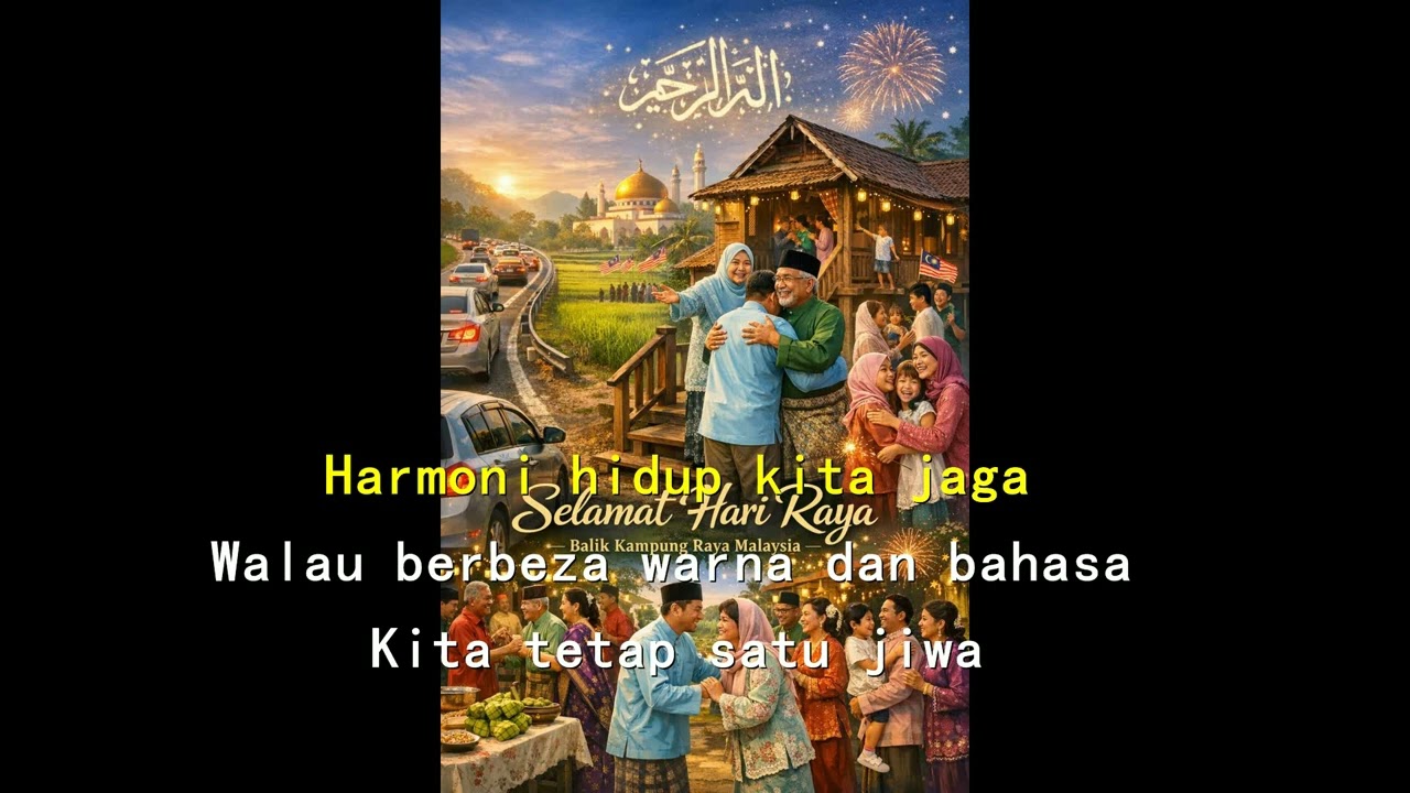 Balik Kampung Raya Malaysia {versi 1} [Malay Raya Song]