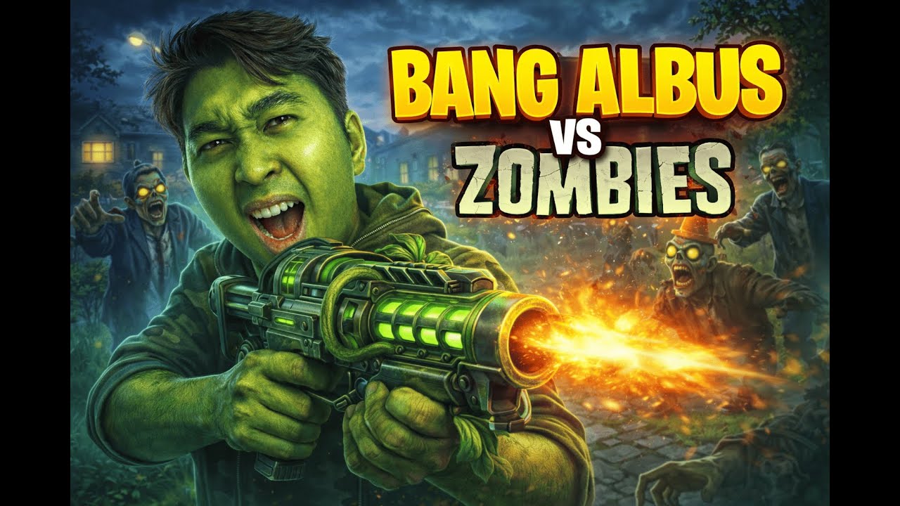 BANG ALBUS  MENCOBA MENGALAHKAN ZOMBIE ZOMBIE YANG JAHAT