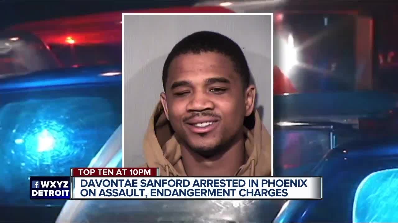 Davontae Sanford arrested in Phoenix on assault, endangerment charges
