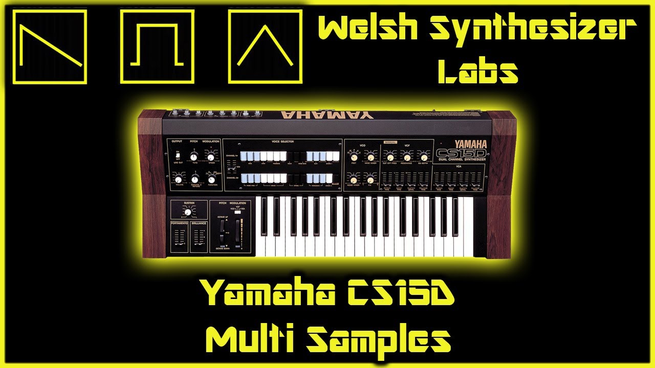 Yamaha CS15D multi samples TUNED PERC xylophone perc