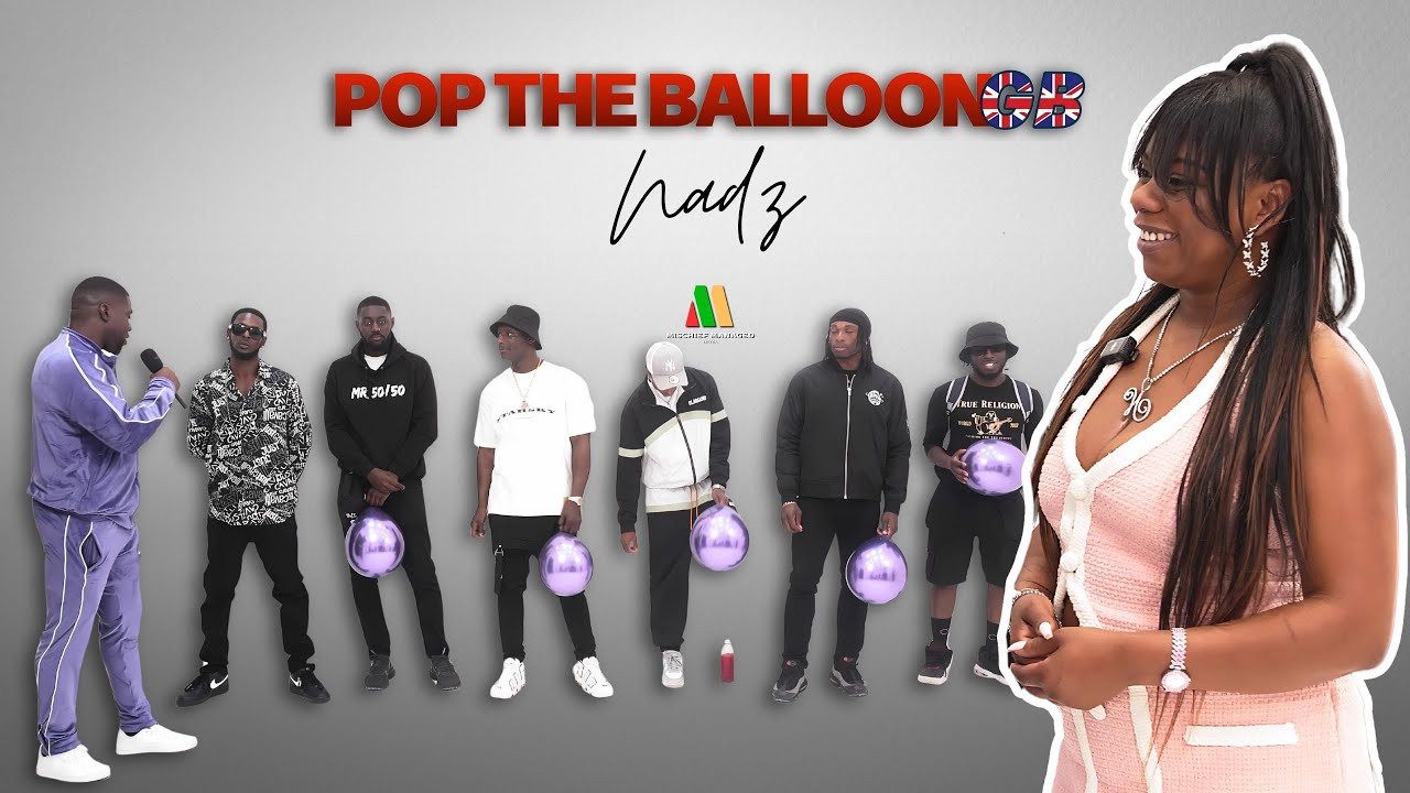 POP THE BALLOON GB 🇬🇧 EP.4  Nadz The Childrens Author 📖 💥 Hosted by @mynameischyna