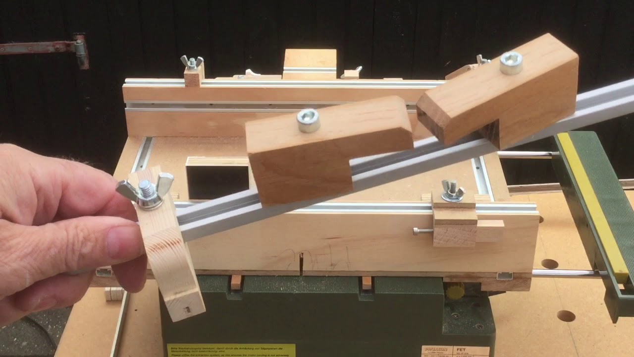 Proxxon FET Cross Cut Sled Stop