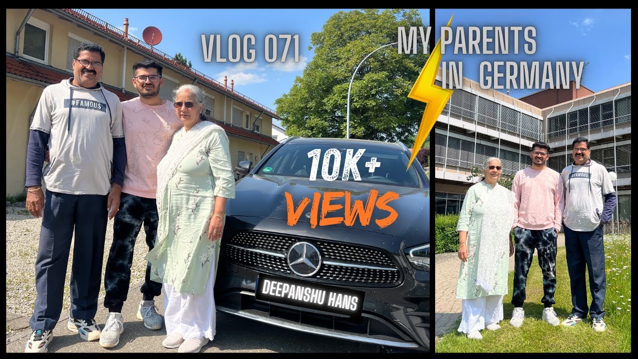 My Parents in Germany | Welcome to Germany | Deepanshu Hans | Mahavir Gurjar | Hindi