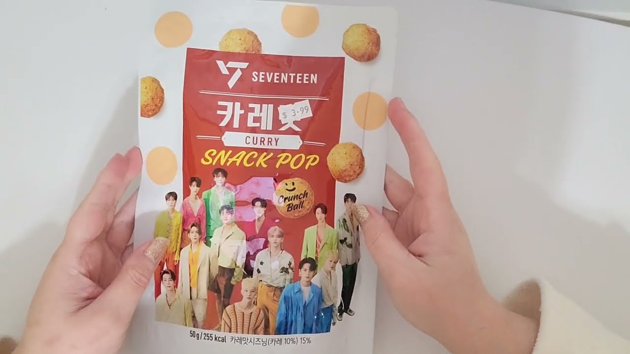 SEVENTEEN K-POP Curry Snack!
