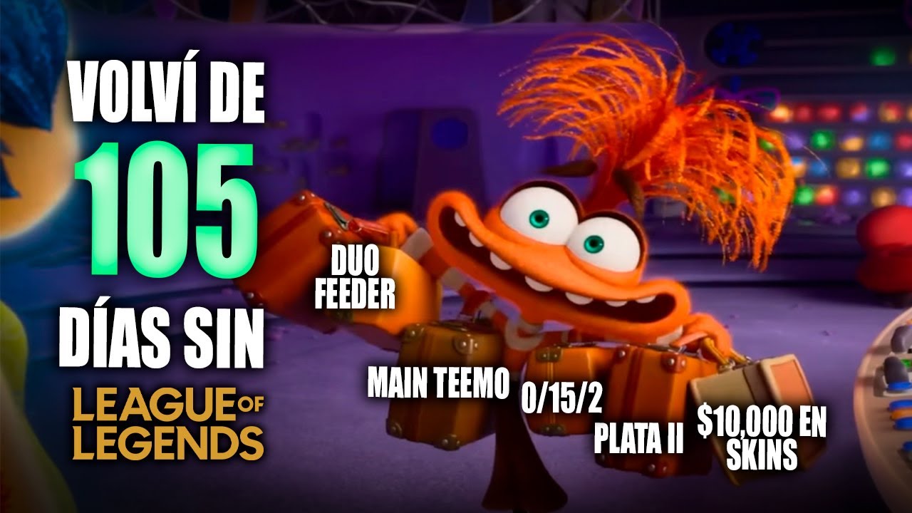 LEAGUE OF LEGENDS es una TESIS sobre la DEPRESIÓN 😥☹️