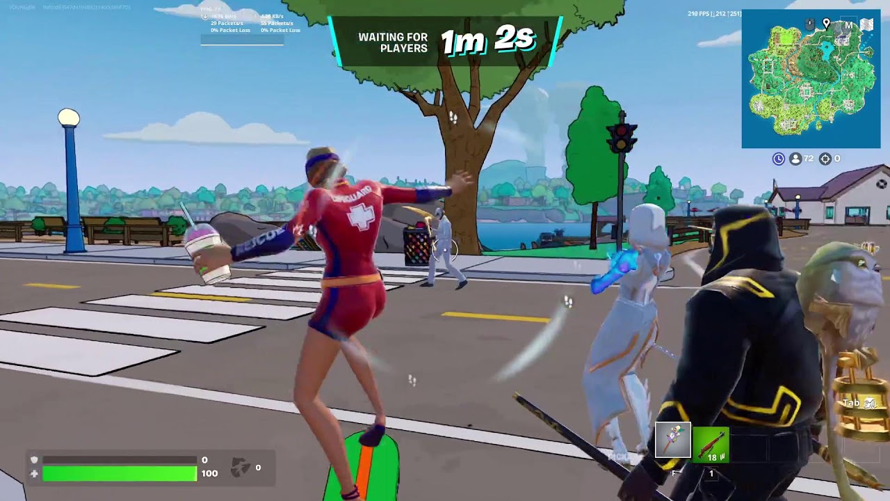 JBR plays Fortnite x Simpsons