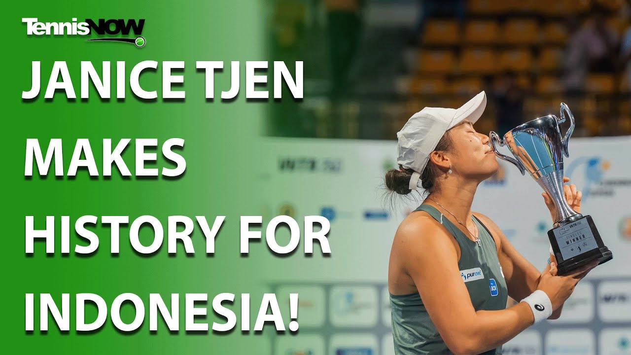 Janice Tjen Makes History For Indonesia!