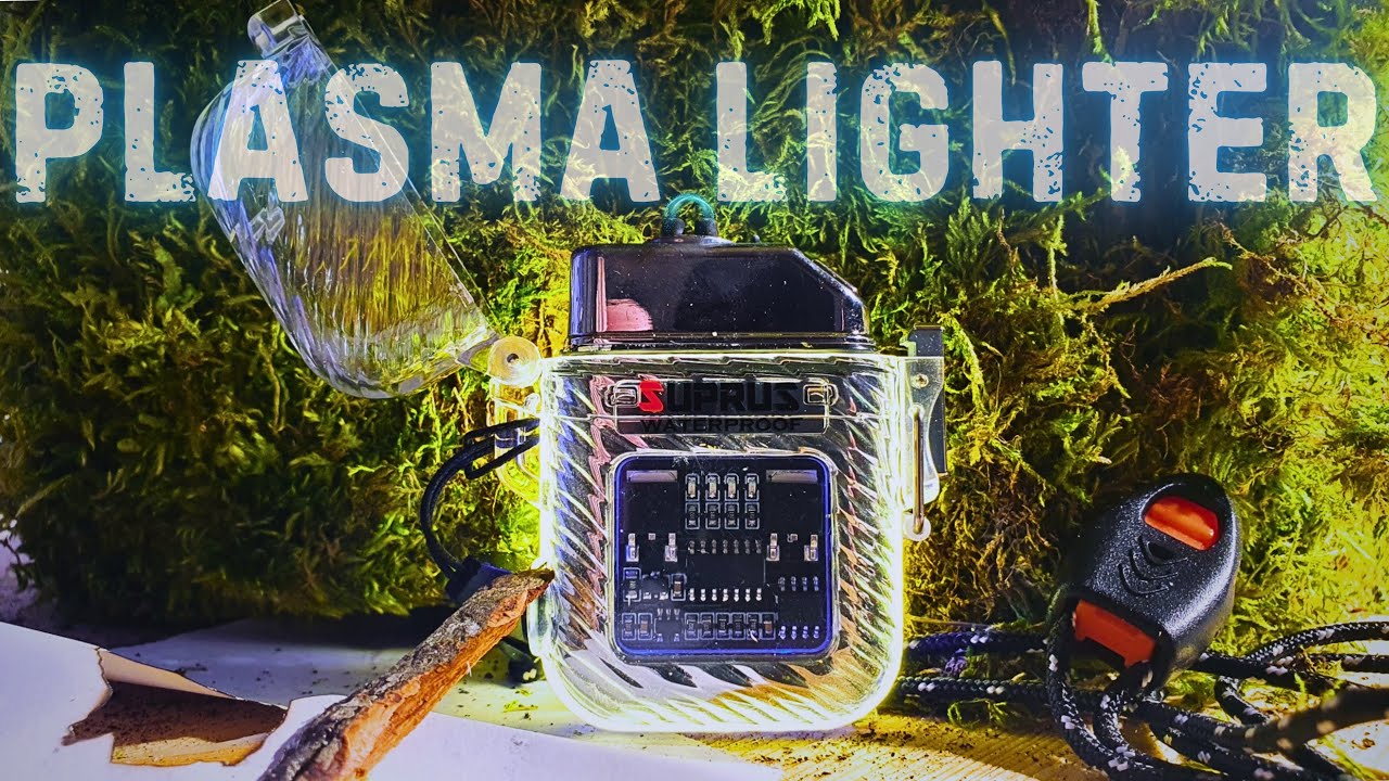 SUPRUS Luminous Lighter Review &ndash; Rechargeable Dual Arc Plasma Lighter