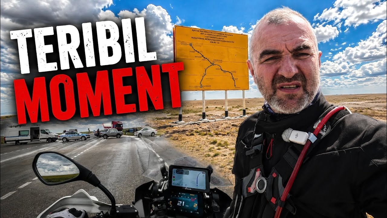 ACCIDENT GRAV, DRUMURI IMPRACTICAPILE dar oameni faini peste tot &icirc;n Kazahstan 🇰🇿 (Ep.14)