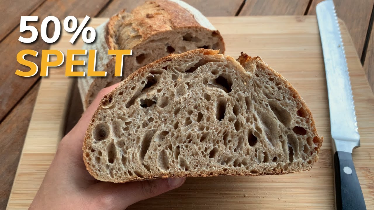 How to Make Spelt Sourdough | 50% Whole Grain Spelt