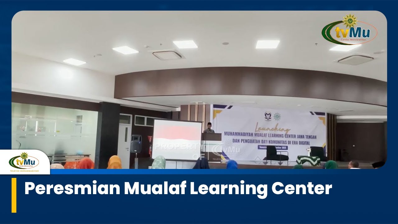 Peresmian Mualaf Learning Center