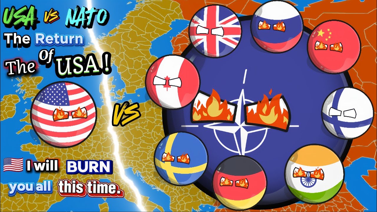 США против НАТО: Возвращение разрушений и смерти (2 сезон) | Эпизод 1 | Countryballs