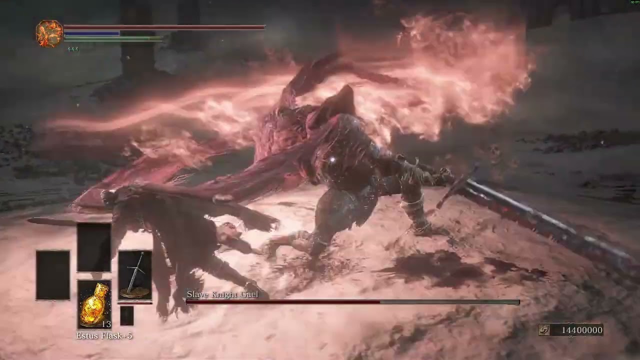 I kill Slave Knight Gael every day till i die. part: 371