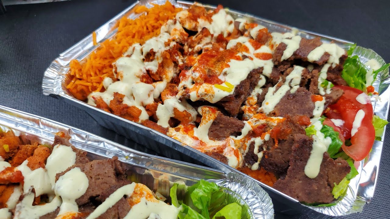 Adel's MOST famous halal cart in NY city why wait over an hour in-line make it at home