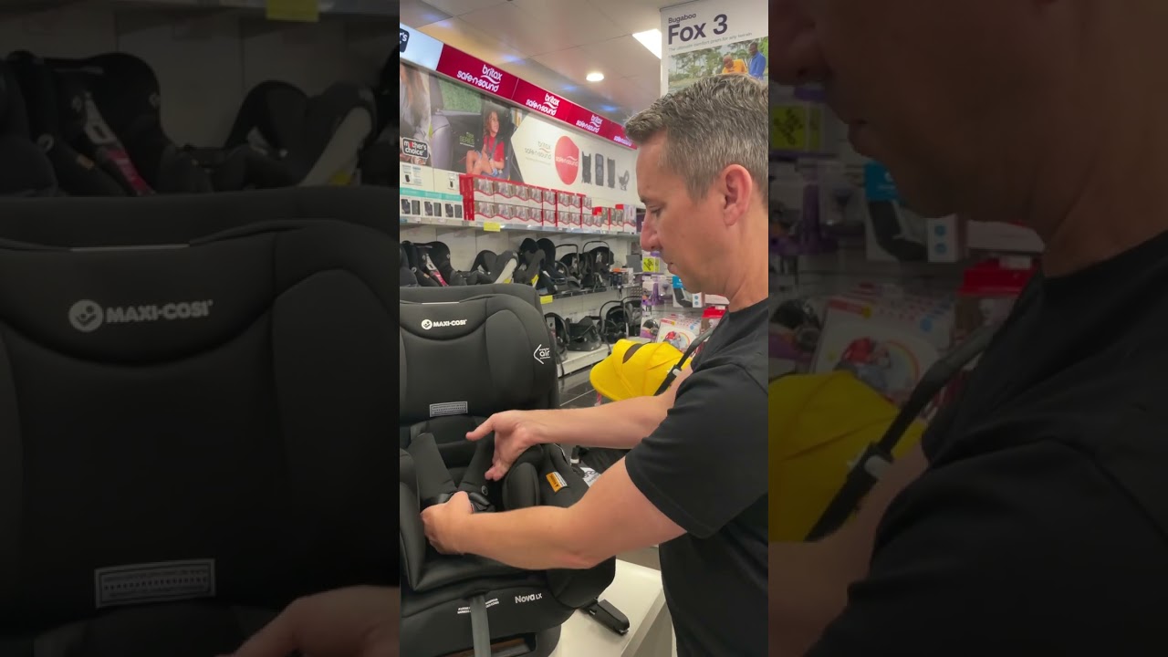 Maxi Cosi Nova LX Car Seat Demo