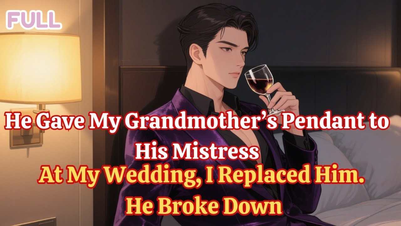 He Gave My Grandmother’s Pendant to His Mistress—At My Wedding, I Replaced Him  He Broke Down