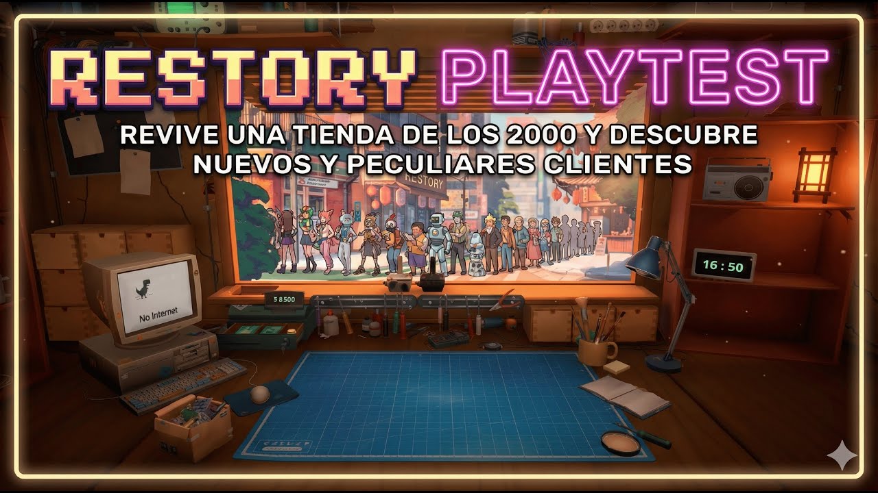 RESTORY PLAYTEST | REVIVE UNA TIENDA DE LOS 2000
