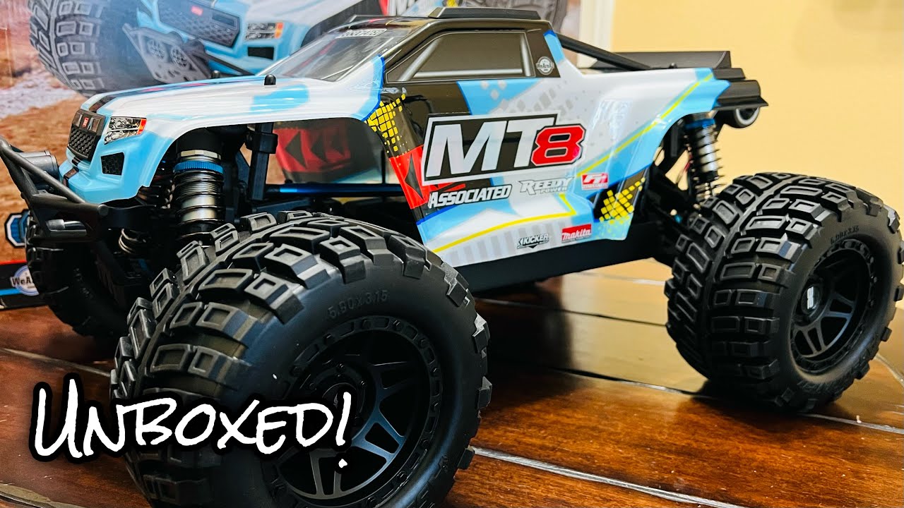 Team Associated | Rival Mt8 | Unboxing and first Look!