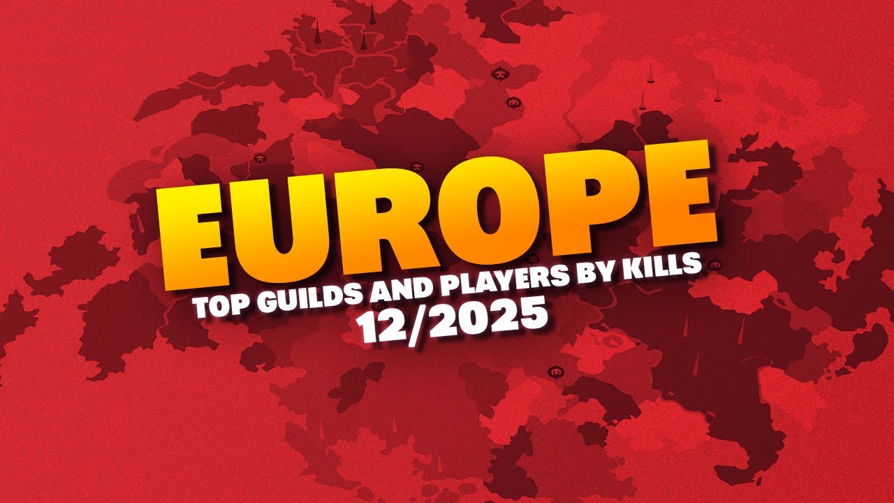 Top 100 ZvZ Guilds and Players By Kills in December - Albion Online Europe