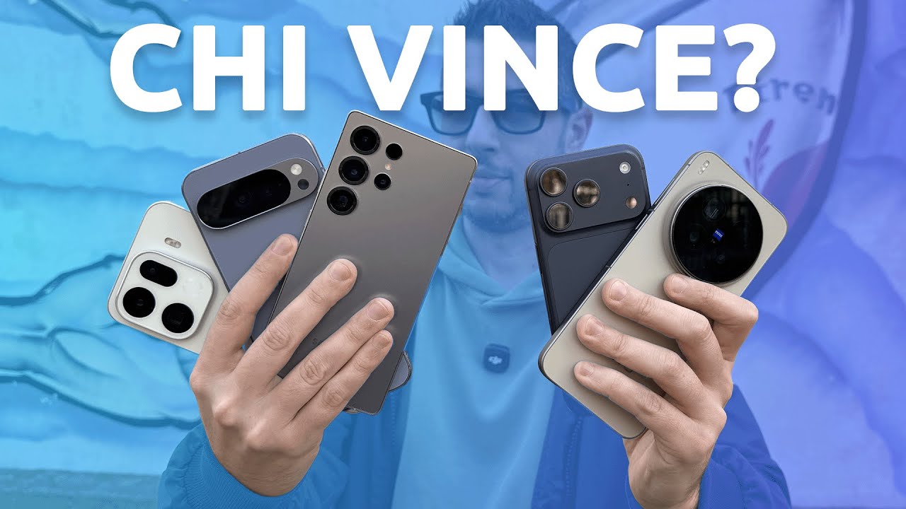 IL MIGLIOR CAMERAPHONE del 2025: Vivo vs iPhone vs Pixel vs Samsung vs OPPO ⚔️