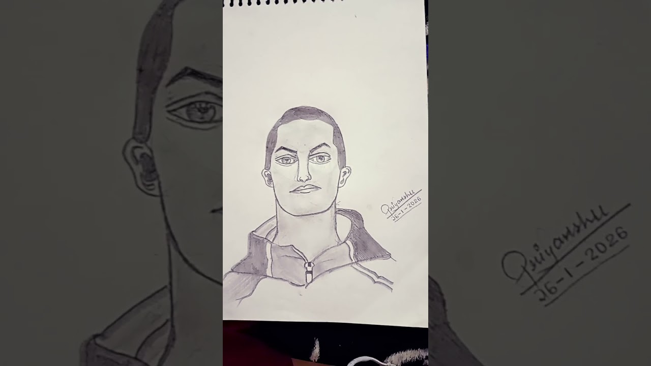 human face drawing