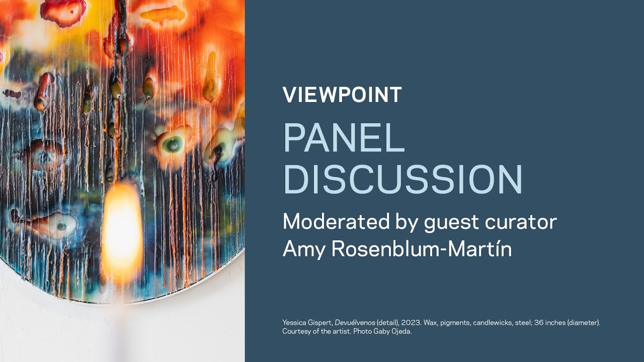 Viewpoint Panel Discussion moderated by guest curator Amy Rosenblum-Martín