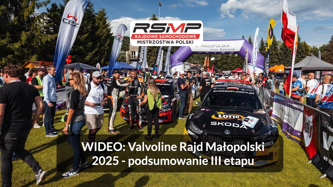 Valvoline Rajd Małopolski 2025: podsumowanie III etapu