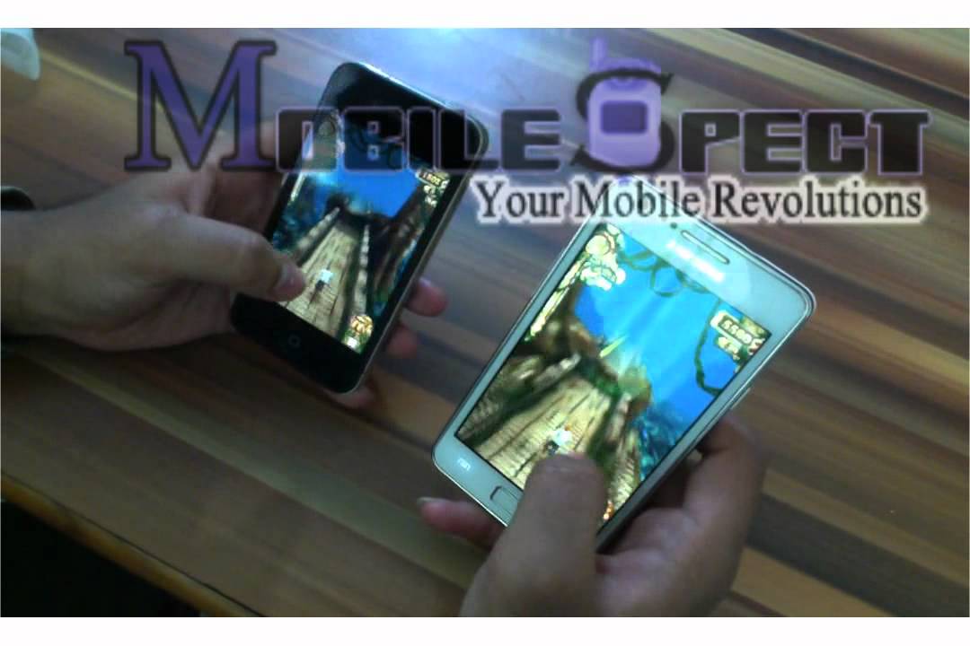 Temple Run Game - Android VS iPhone (Video Comparison)