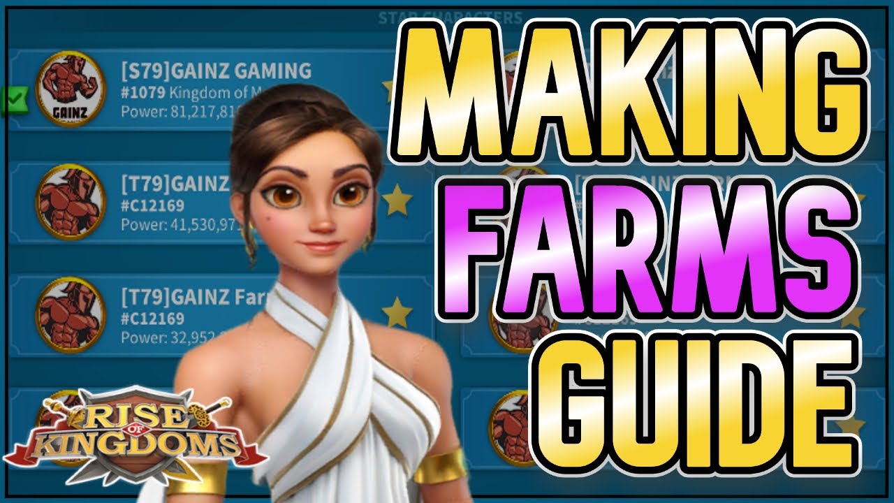 Step by Step Guide Making Multiple Farm Accounts | Rise of Kingdoms